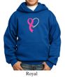 Breast Cancer Awareness Kids Hoodie Ribbon Heart Hoody