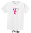 Breast Cancer Awareness Kids Shirt Ribbon Heart Tee T-Shirt