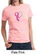 Breast Cancer Awareness Ladies Shirt Ribbon Heart Tee T-Shirt