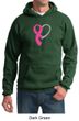 Breast Cancer Awareness Mens Hoodie Heart Ribbon Hoody