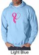 Breast Cancer Awareness Mens Hoodie Heart Ribbon Hoody