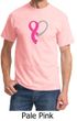 Breast Cancer Awareness Mens Shirt Heart Ribbon Tee T-Shirt