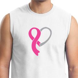 Breast Cancer Awareness Mens Shirt Ribbon Heart Muscle Tee T-Shirt Breast Cancer Awareness Mens Shirt Ribbon Heart Muscle Tee T-Shirt