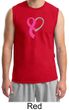 Breast Cancer Awareness Mens Shirt Ribbon Heart Muscle Tee T-Shirt