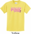 Breast Cancer Awareness My Team Wears Pink For a Cure Kids Shirt