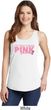 Breast Cancer Awareness My Team Wears Pink For a Cure Ladies Tank Top