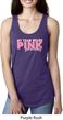 Breast Cancer Awareness My Team Wears Pink Ladies Ideal Tank Top
