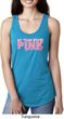 Breast Cancer Awareness My Team Wears Pink Ladies Ideal Tank Top