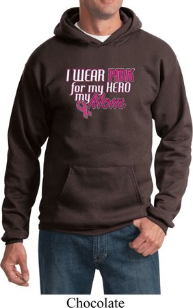 Breast Cancer Awareness Pink for My Hero Hoodie