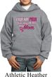 Breast Cancer Awareness Pink for My Hero Kids Hoody