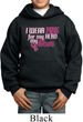 Breast Cancer Awareness Pink for My Hero Kids Hoody
