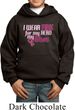 Breast Cancer Awareness Pink for My Hero Kids Hoody