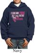 Breast Cancer Awareness Pink for My Hero Kids Hoody