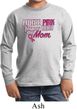 Breast Cancer Awareness Pink for My Hero Kids Long Sleeve Shirt