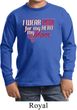 Breast Cancer Awareness Pink for My Hero Kids Long Sleeve Shirt