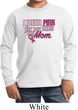Breast Cancer Awareness Pink for My Hero Kids Long Sleeve Shirt