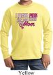 Breast Cancer Awareness Pink for My Hero Kids Long Sleeve Shirt