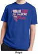 Breast Cancer Awareness Pink for My Hero Kids Moisture Wicking Shirt