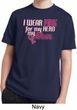 Breast Cancer Awareness Pink for My Hero Kids Moisture Wicking Shirt