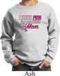 Breast Cancer Awareness Pink for My Hero Kids Sweat Shirt