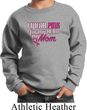 Breast Cancer Awareness Pink for My Hero Kids Sweat Shirt