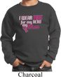 Breast Cancer Awareness Pink for My Hero Kids Sweat Shirt
