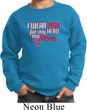 Breast Cancer Awareness Pink for My Hero Kids Sweat Shirt