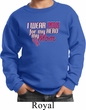 Breast Cancer Awareness Pink for My Hero Kids Sweat Shirt
