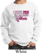 Breast Cancer Awareness Pink for My Hero Kids Sweat Shirt