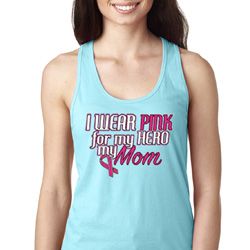 Breast Cancer Awareness Pink for My Hero Ladies Ideal Tank Top