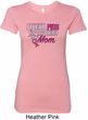Breast Cancer Awareness Pink for My Hero Ladies Longer Length Shirt
