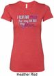 Breast Cancer Awareness Pink for My Hero Ladies Longer Length Shirt