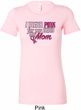 Breast Cancer Awareness Pink for My Hero Ladies Longer Length Shirt