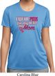Breast Cancer Awareness Pink for My Hero Ladies Moisture Wicking Shirt