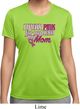 Breast Cancer Awareness Pink for My Hero Ladies Moisture Wicking Shirt