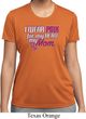 Breast Cancer Awareness Pink for My Hero Ladies Moisture Wicking Shirt