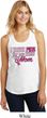Breast Cancer Awareness Pink for My Hero Ladies Racerback Tank Top