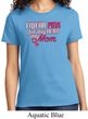 Breast Cancer Awareness Pink for My Hero Ladies Shirt