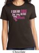 Breast Cancer Awareness Pink for My Hero Ladies Shirt