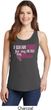 Breast Cancer Awareness Pink for My Hero Ladies Tank Top