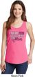 Breast Cancer Awareness Pink for My Hero Ladies Tank Top