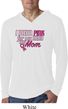Breast Cancer Awareness Pink for My Hero Lightweight Hoodie Shirt