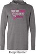 Breast Cancer Awareness Pink for My Hero Lightweight Hoodie Tee