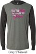 Breast Cancer Awareness Pink for My Hero Lightweight Hoodie Tee