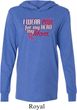 Breast Cancer Awareness Pink for My Hero Lightweight Hoodie Tee