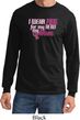 Breast Cancer Awareness Pink for My Hero Long Sleeve Shirt