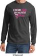 Breast Cancer Awareness Pink for My Hero Long Sleeve Shirt