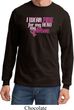 Breast Cancer Awareness Pink for My Hero Long Sleeve Shirt