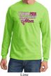 Breast Cancer Awareness Pink for My Hero Long Sleeve Shirt