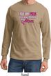 Breast Cancer Awareness Pink for My Hero Long Sleeve Shirt